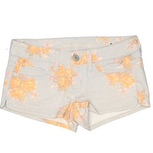 AE Floral Denim Shortie